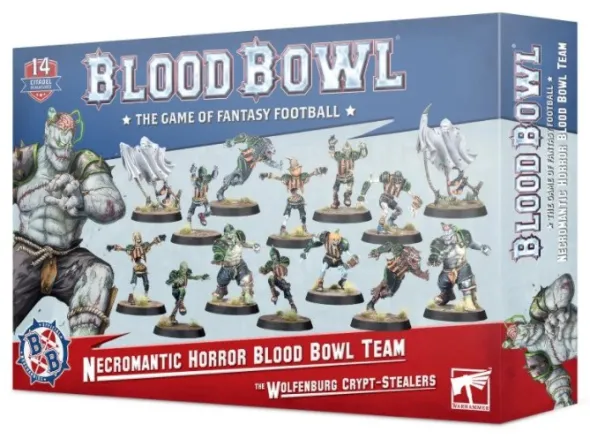 Blood Bowl : Necromantic Horror Team - The Wolfenburg Crypt-Stealers