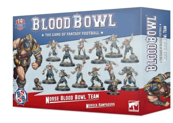 Blood Bowl : Norse Team - Norsca Rampagers
