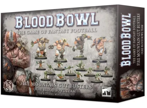 Blood Bowl : Ogre Team - Fire Mountain Gut Busters