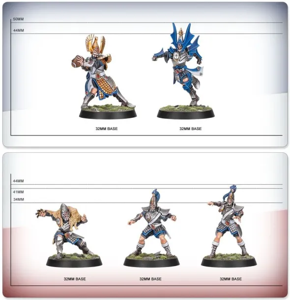 Blood Bowl : Équipe Hauts Elfes - Les Caledor Dragons