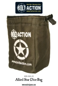 Bolt Action - Allied Dice Bag