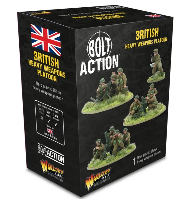 Bolt Action - British - Heavy Weapons Platoon