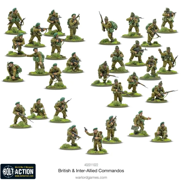 Bolt Action - British & Inter-Allied Commandos