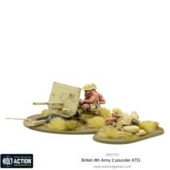 Bolt Action - British - 8th Army 2 Pounder ATG