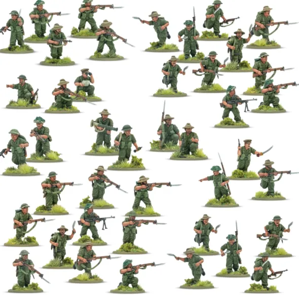Bolt Action - Commonwealth - Ayo Gorkhali! - Gurkha Starter Army