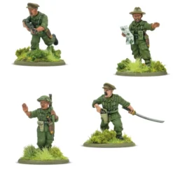 Bolt Action - Commonwealth - Gurkha Platoon Commanders