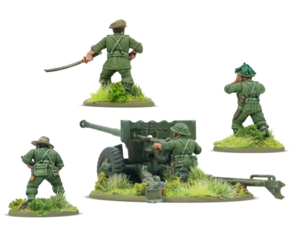 Bolt Action - Commonwealth - Gurkha 6-Pounder Anti-tank Gun