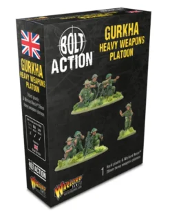 Bolt Action - Commonwealth - Gurkha Heavy Weapons Platoon