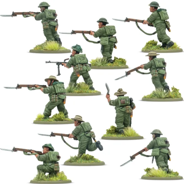 Bolt Action - Commonwealth - Gurkha Infantry Platoon