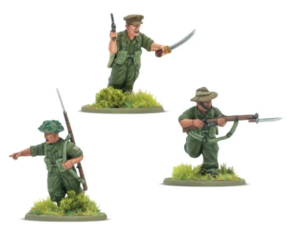 Bolt Action - Commonwealth - Gurkha Infantry Platoon