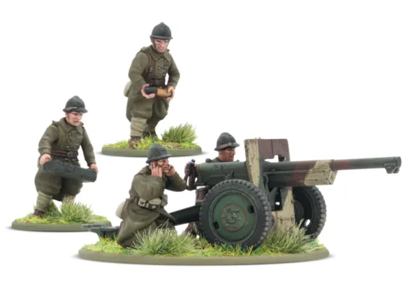 Bolt Action - French - French Army 75mm Light Artillery