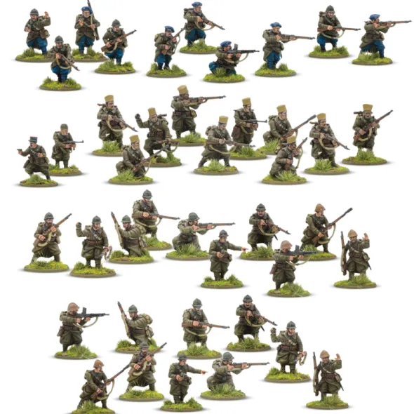 Bolt Action - French - Hold The Line! - French Starter Army