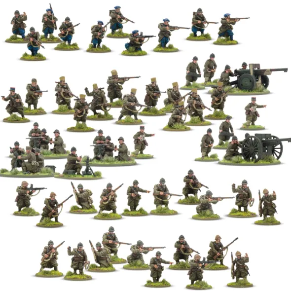 Bolt Action - French - Hold The Line! - French Starter Army