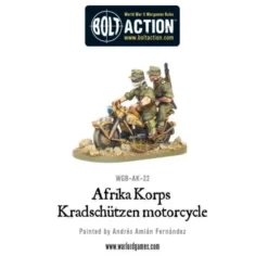 Bolt Action - German - Afrika Korps Kradschutzen Motorcycle