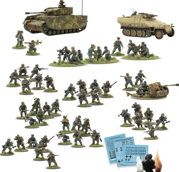 Bolt Action - German - Cross of Iron Grenadiers Starter Army