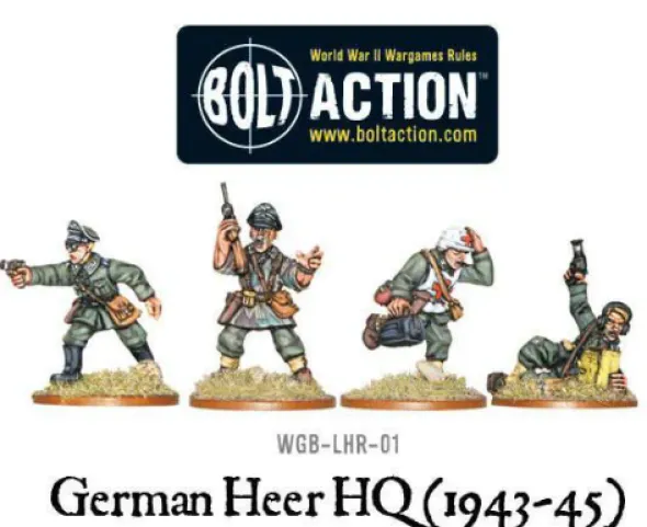 Bolt Action - German - German Heer HQ (1943-45)