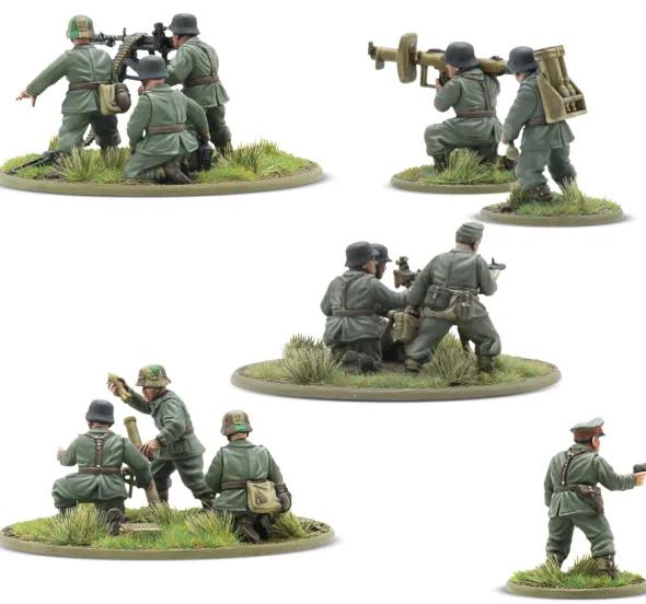 Bolt Action - German - Heavy Weapons Platoon