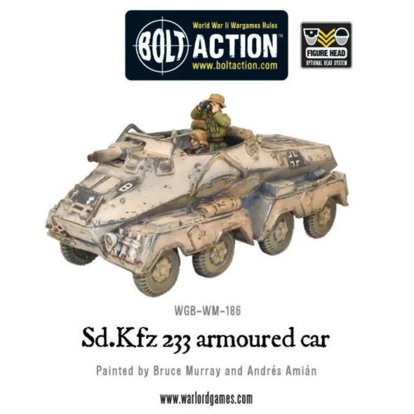 Bolt Action - German - Sd.Kfz 233 Armoured Car