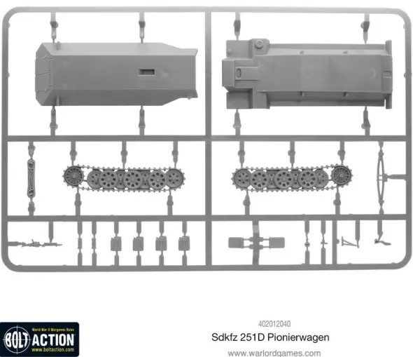 Bolt Action - German - SD.Kfz 251/7 D Pionierwagen