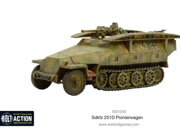 Bolt Action - German - SD.Kfz 251/7 D Pionierwagen