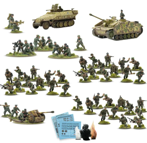 Bolt Action - German - The Reich's Praetorians Waffen-SS Starter Army