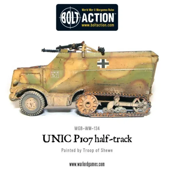 Bolt Action - German - UNIC P107 Half-track