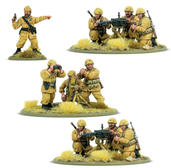Bolt Action - Italian - Paracadutisti Heavy Weapons Platoon
