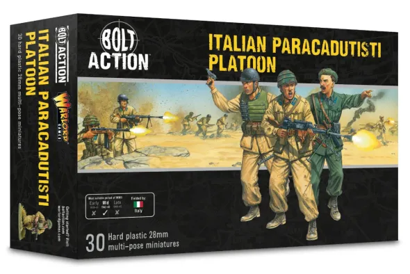 Bolt Action - Italian - Paracadutisti Platoon