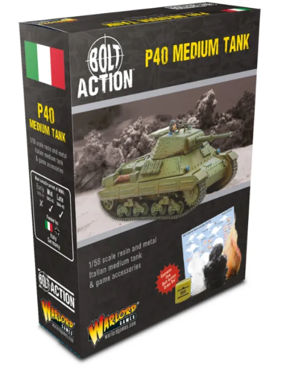 Bolt Action - Italian - P40 Medium Tank