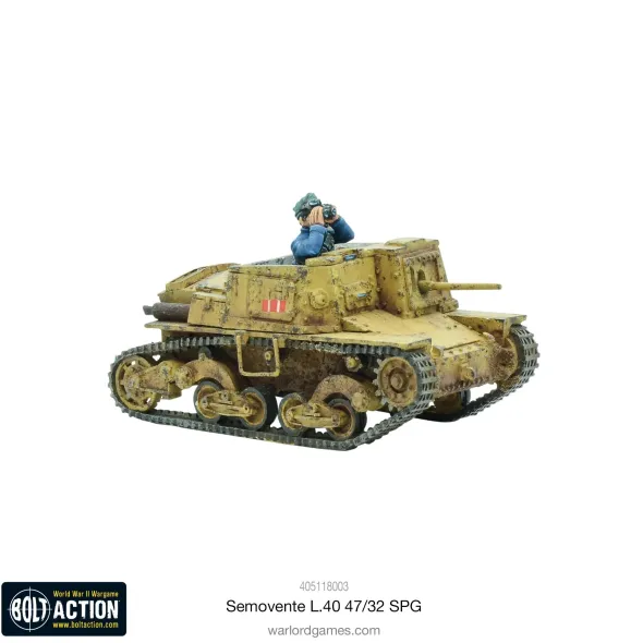Bolt Action - Italian - Semovente L.40 47/32 SPG