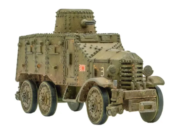 Bolt Action - Japanese - Type 91 So-Mo Armoured Car