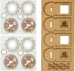 Bolt Action - MDF Unit Pin Markers - Soviet Union