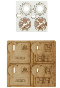 Bolt Action - MDF Vehicle Pin Markers - Soviet Union