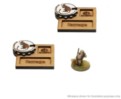 Bolt Action - MDF Vehicle Pin Markers - British 8th Army