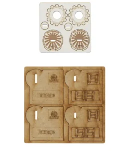 Bolt Action - MDF Vehicle Pin Markers - Japan