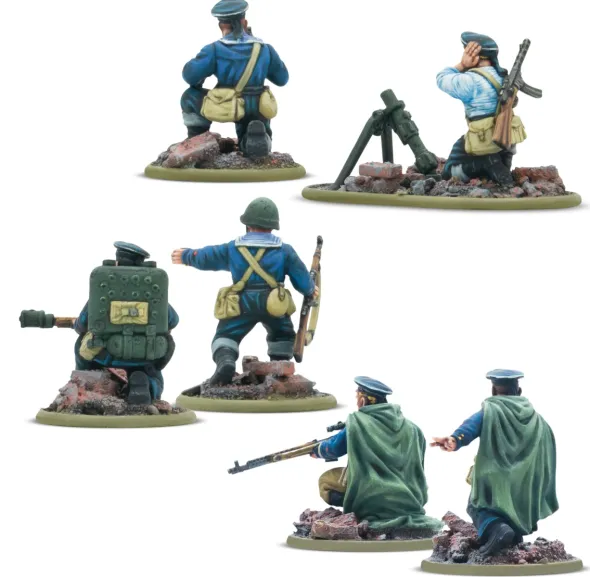 Bolt Action - Soviet - Naval Brigade Weapon Teams