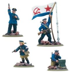 Bolt Action - Soviet - Naval Brigade HQ
