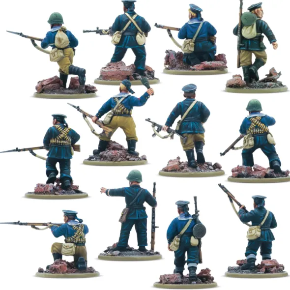 Bolt Action - Soviet - Naval Brigade Squad