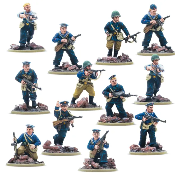 Bolt Action - Soviet - Naval Brigade Veteran Squad