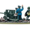 Bolt Action - Soviet - ZiS-3 DIvisional Gun with Soviet Naval Brigade Crew