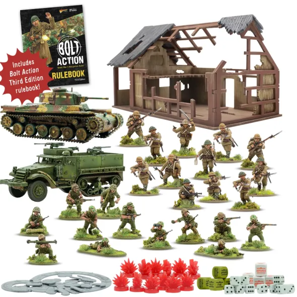 Bolt Action - Starter Set–Island Assault! (Troisième Edition) VF