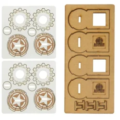 Bolt Action - Unit Pin Markers - 82nd American Airborne All American