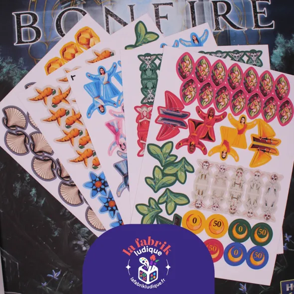 Bonfire - Pack de Stickers