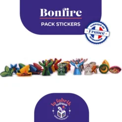 Bonfire - Pack de Stickers