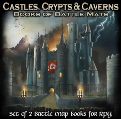 Book of Battle Mats - Castles, Crypts and Caverns