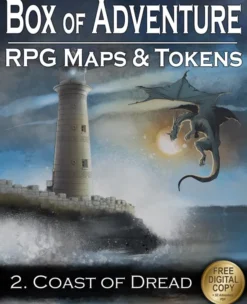 Box of Adventure: RPG Maps & Tokens - 2 Coast of Dread