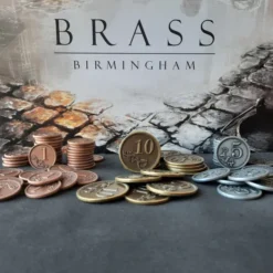 Brass: Birmingham - Ensemble de pièces en métal compatibles