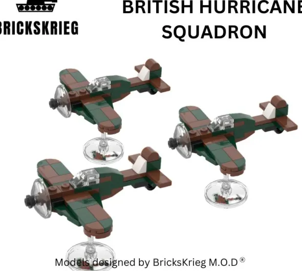 Brickskrieg - British Hawker Hurricane Squadron