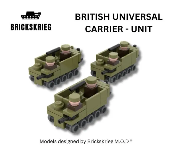 Brickskrieg - British 25pdr Artillery Box Set