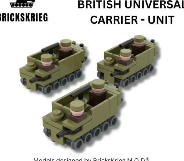 Brickskrieg - British Universal Carrier - Unit